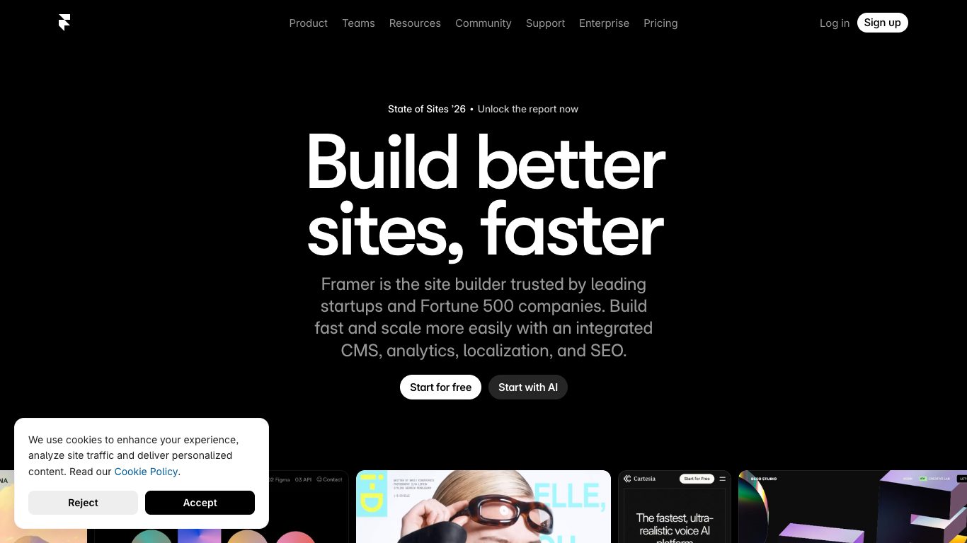 Framer demo video poster