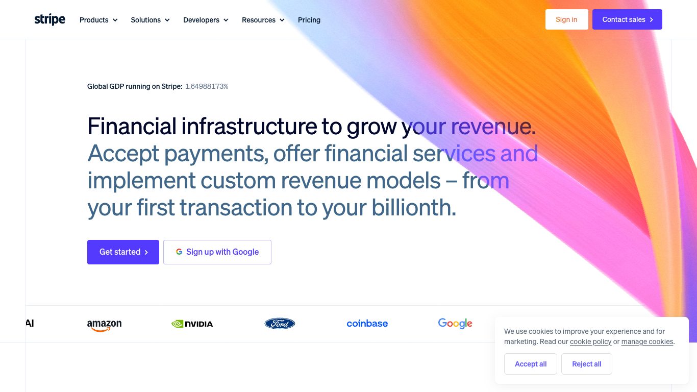 Stripe demo video poster